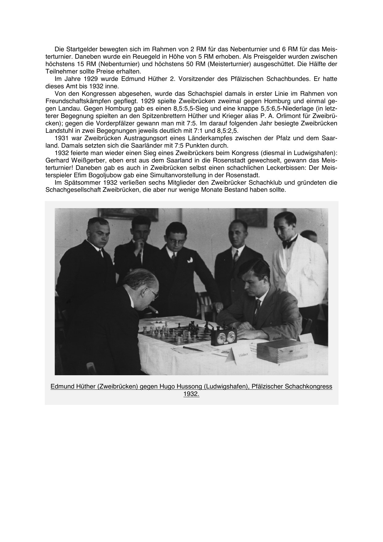 Vereinschronik des SK Zweibrücken, Seite 4